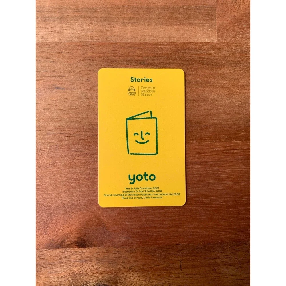 Yoto Card Room on the Broom Julia Donaldson Halloween Spooky Witch